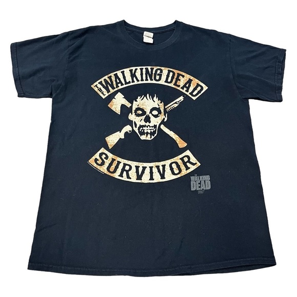 The Walking Dead Other - The Walking Dead Survivor Shirt Large Black